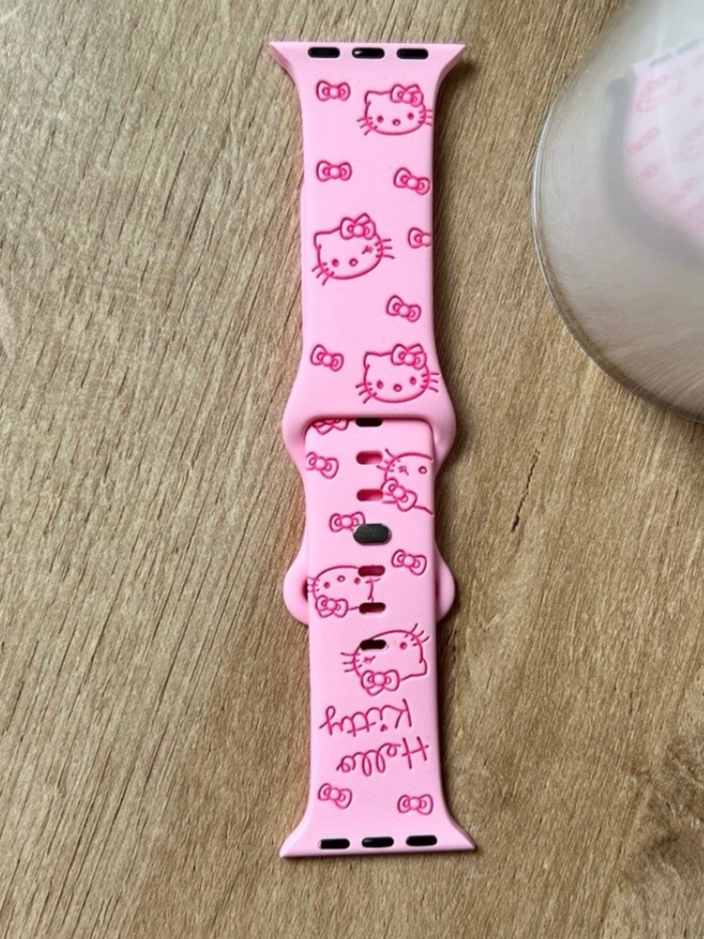 Pink Hello Kitty Smart Watch BAND, Compatible with Apple S10/9/8/7/6, ~NEW~ - Picture 5 of 7